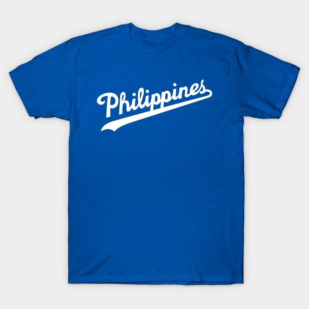 Philippines Dodgers Script T-Shirt by airealapparel